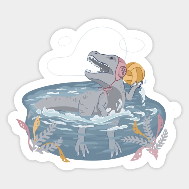 Sweet Polo Dino Sticker by polliadesign